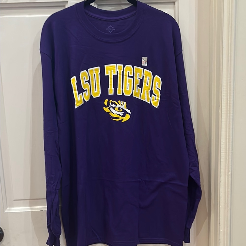 LSU Tigers Purple Long Sleeve Shirt